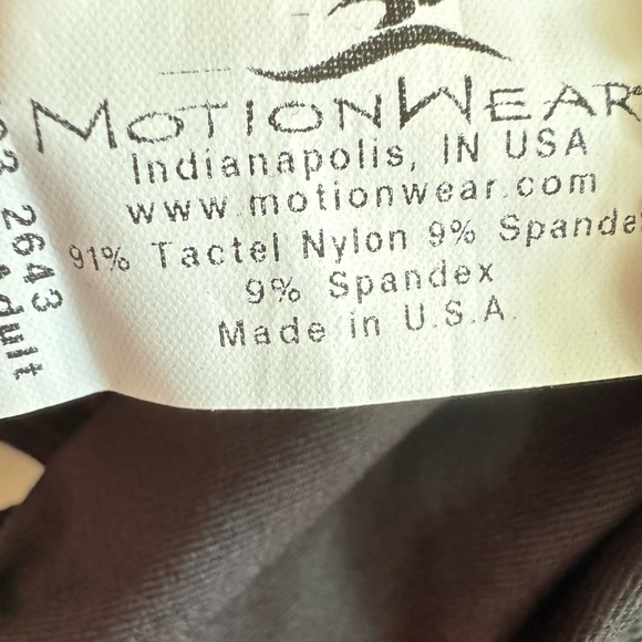 Motionwear Classic Black Women’s Bodysuit - Picture 5 of 5